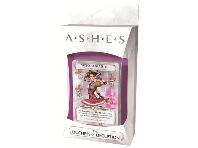 Ashes The Duchess of Deception Expansion Victoria Glassfire Card Board Game Plaid Hat Games