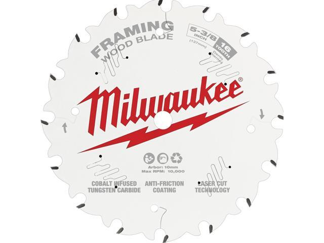 Milwaukee 48-40-0522 5-3/8' 16T Framing Circular Saw Blade