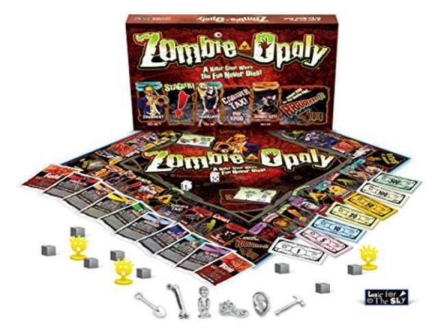Zombie-Opoly Board Game