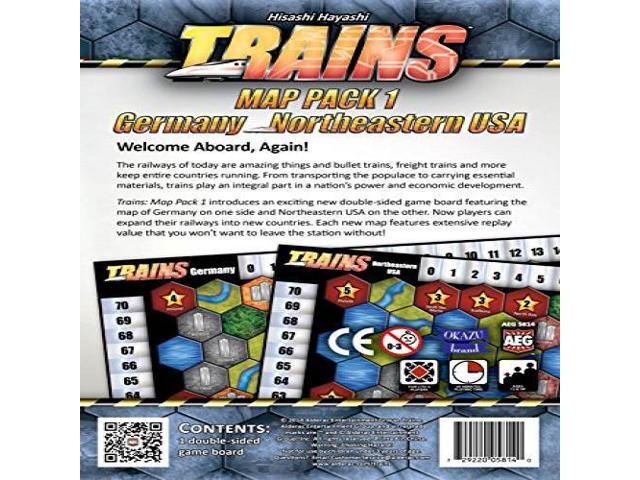 AEG Trains Map Game Pack