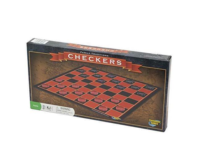 Checkers Family Traditions Board Games