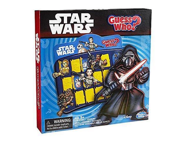 Guess Who Disney Star Wars Memory Matching Game by Hasbro