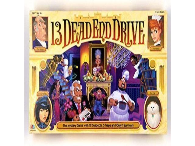 Milton Bradley 13 Dead End Drive Board Game