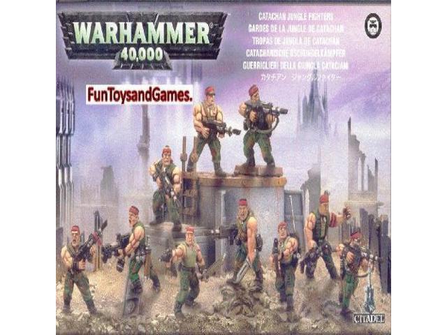 Games Workshop Imperial Guard Catachan Jungle Fighters Box Set