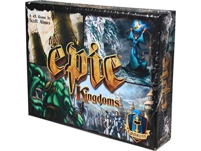 Tiny Epic Kingdoms Strategy Board Game: A Small Box 4X Fantasy Game