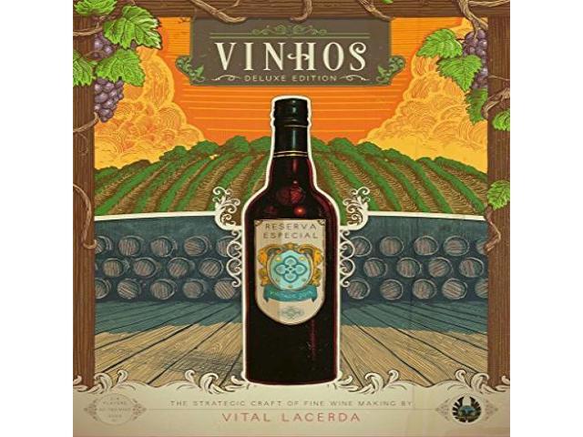 Eagle Games Vinhos Deluxe Board Game Strategy Board Game