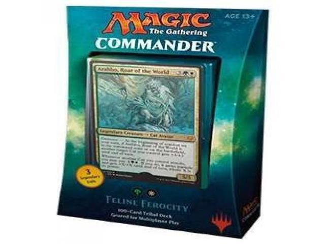 Magic The Gathering MTG Commander 2017 Deck - Feline Ferocity