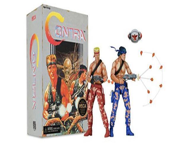 NECA Contra Bill & Lance Video Game Appearance Action Figure (2 Pack) 7'