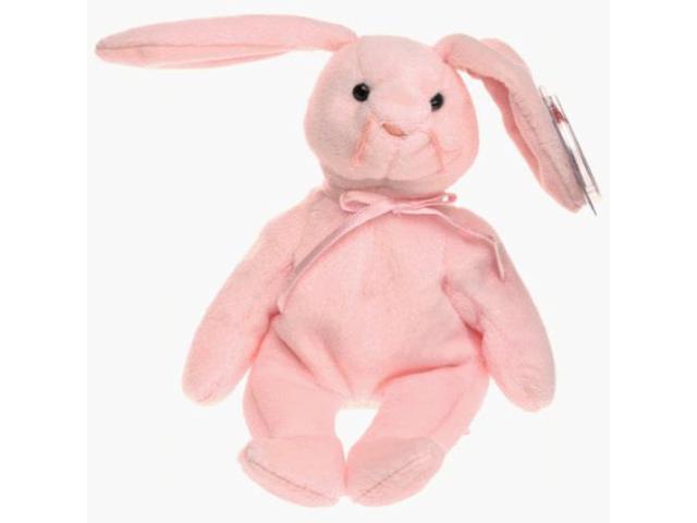 Ty Beanie Baby Collectible 'Hoppity' Pink Rabbit