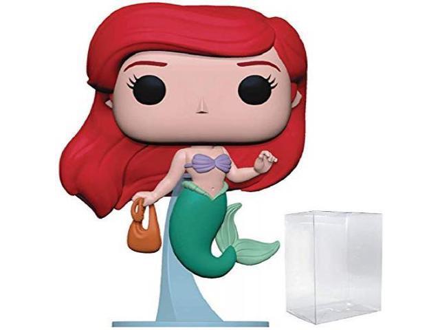 Disney Princess: The Little Mermaid - Ariel with Bag Funko Pop! Vinyl Figure (Includes Compatible Pop Box Protector Case)