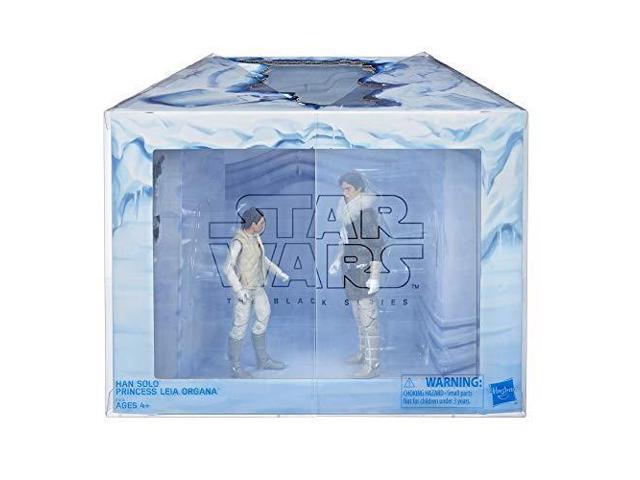 star wars black series hoth leia organa and han solo figures