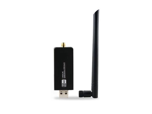 W50L-5DB Dual Band 24G/5G WiFi USB30 Adapter RTL8812AU Chip Wireless AC High Gain Antenna Net-work Card for Desktop Laptop