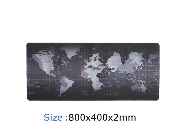 Large Gaming Mouse Map Pad with Non-Slip Base Waterproof and Foldable Pad Extended XXL Size Desktop Pad Suitable for Gamers Suitable for