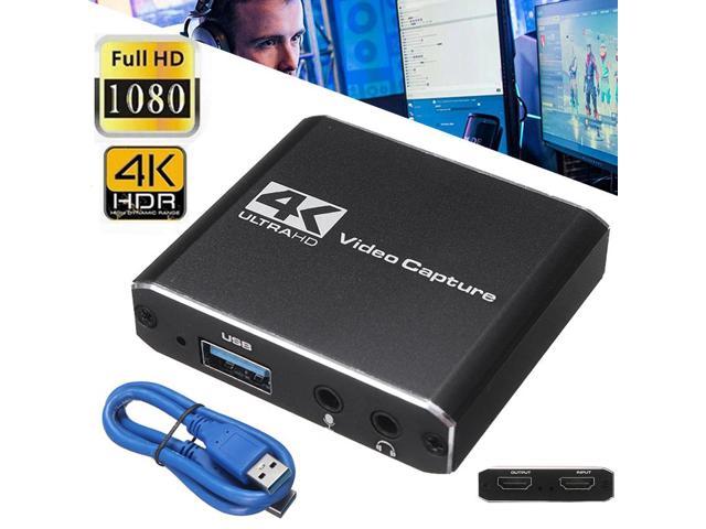 NeweggBusiness - 4K Audio Video Capture Card, HDMI USB 3.0 Capture