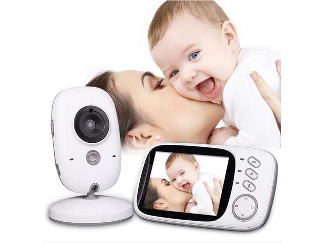 Wanmingtek Wireless Video Baby Monitor 32'Color LCD Child Safety Monitoring Home Security Surveillance Indoor Digital Camera with 2-way Audio