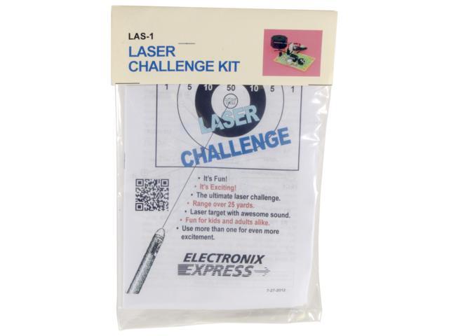 DIY Laser Challenge Soldering Practice Kit - Intermediate Difficulty