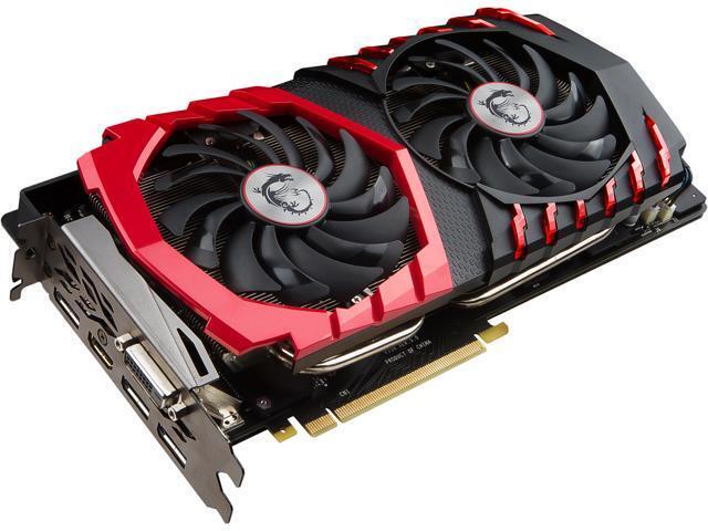 MSI GeForce GTX 1070 Ti DirectX 12 GTX 1070 Ti GAMING 8G 8GB 256-Bit GDDR5 PCI Express 30 x16 HDCP Ready SLI Support ATX Video Card