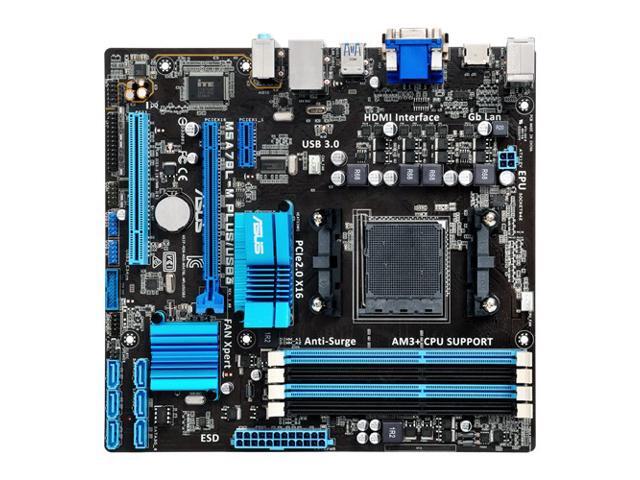 ASUS M5A78L-M PLUS/USB3 760 AMD mATX Gaming Motherboard B