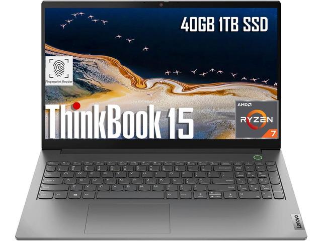 NeweggBusiness - Lenovo ThinkBook 15 Business Laptop (15.6
