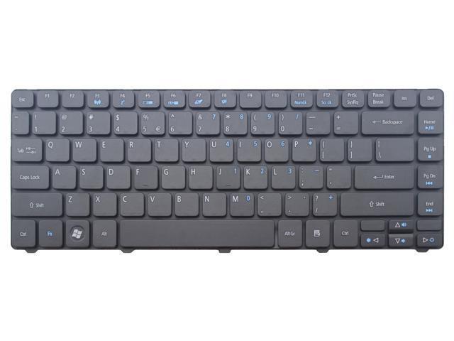 New laptop replacement keyboard for Acer Aspire 4739 4739Z US UI layout Black color F3 Wireless
