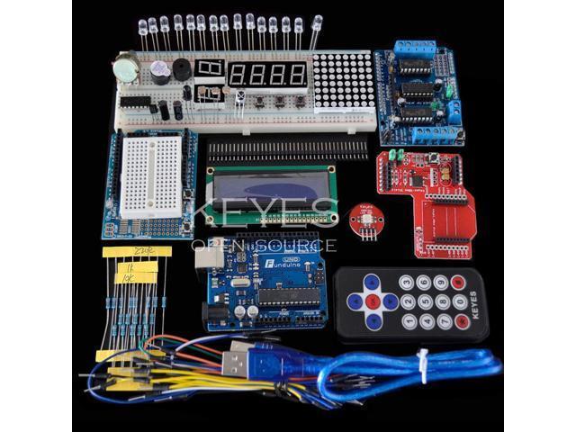Funduino UNO R3 L293D motor driver wireless module starter kit