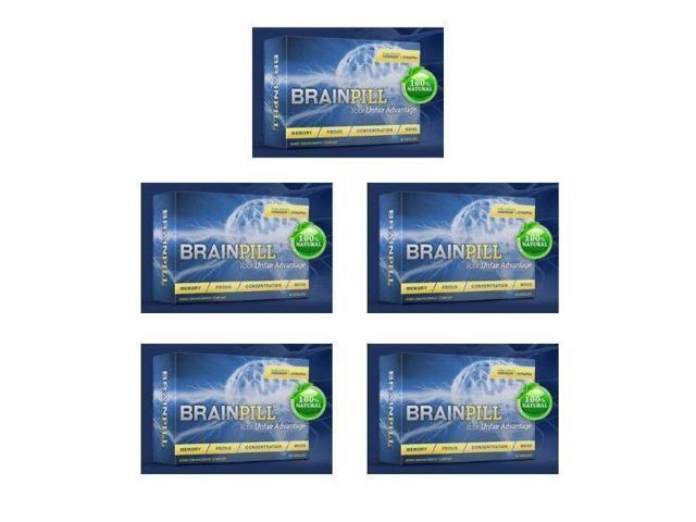 Brain Pill With Cognizin and Synapsa Makes a Powerful Brain Supplement to Boost Memory Concentration Focus Mood and Manage Stress and Anxiety