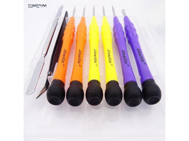 8pcs/set multifunction screwdriver set 15MM/08MM/06Y/H25 tweezers crowbar for iphone LCD repair tool and electronic product