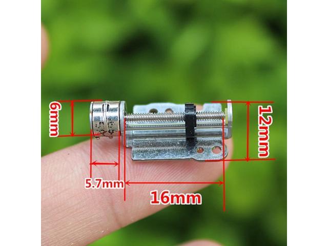 Mini Stepper Motors 2 Phases 4 Wires 3V-5V Micro Miniature Screw Rod Step Stepping Motor Electrical Equipment Supply
