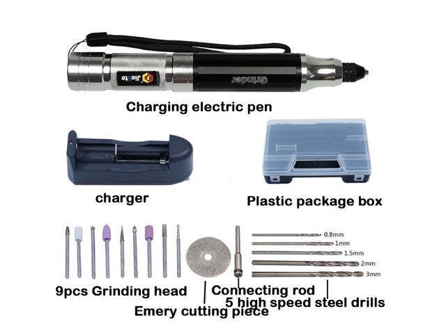 Multi-functional Charging Mini Electric Grinder Set Electric Drill Grinding Rotary Tool Kit Milling Polishing Engraving Cutting