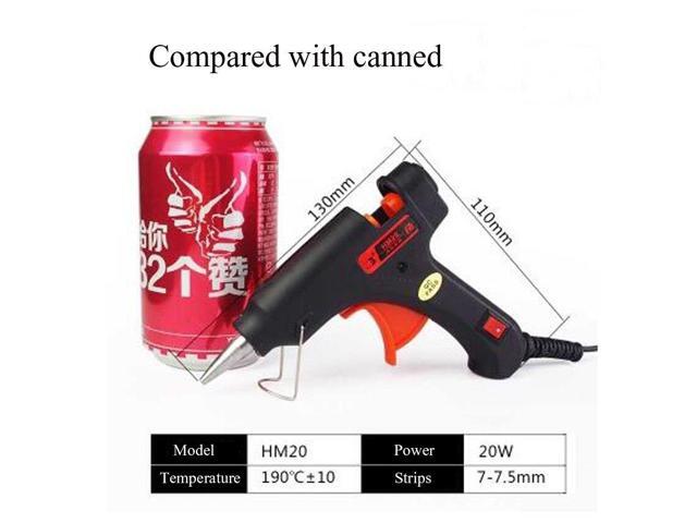 2017 20W/220V Hot Melt Glue Gun with Dedicated stent Industrial Mini Guns Thermo Electric Heat Temperature Tool