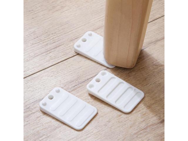 3 PCS/ Lot Furniture Stable Foot Pad Sofa Plastic Slope Design Heightening Pad Table Chair Protection Pad with Non-Slip Texture