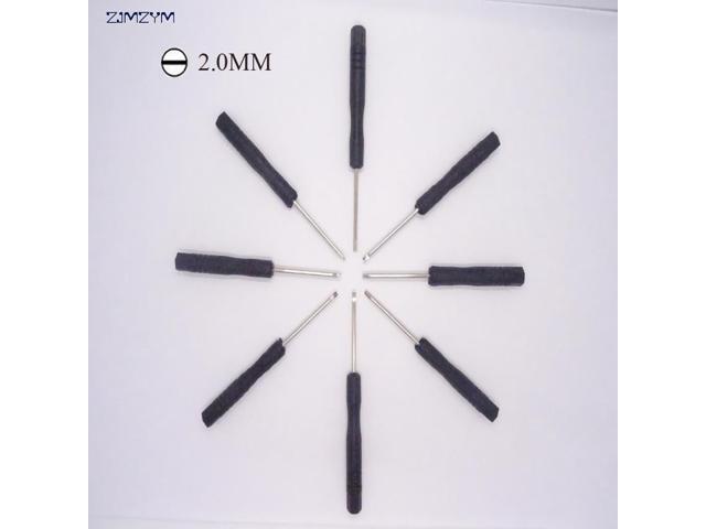 30PC/set 2mm screwdriver head Small Flat-blade screwdriver for repairing mobile phone and electronic product