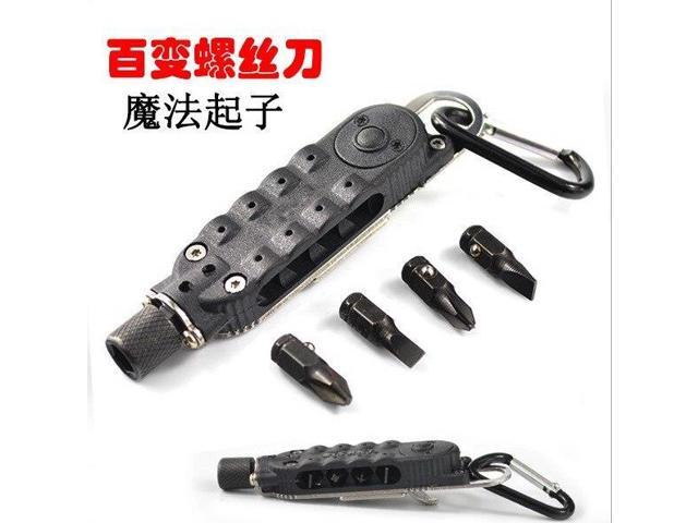 Mini EDC outdoor multi-function combination tool magic screwdriver multi-function screwdriver opener