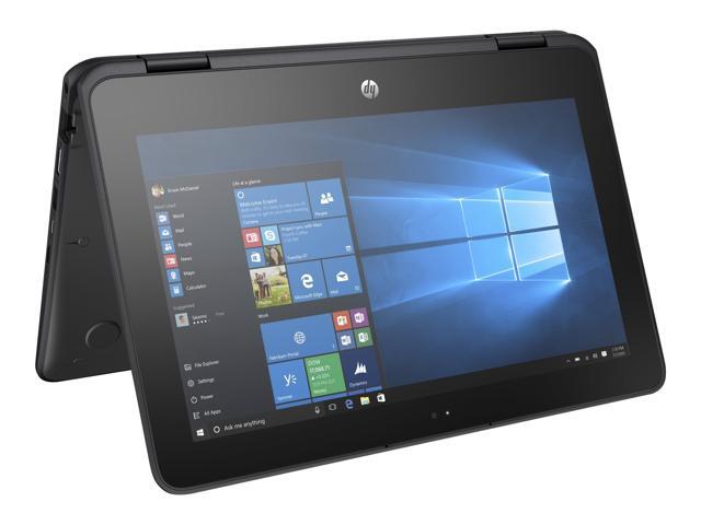 Recertified - HP ProBook x360 G1 EE 116' Touchscreen 2-in-1 Laptop Intel Dual-Core CPU 4GB Memory 128GB SSD USB Type-C HDMI Webcam Windows