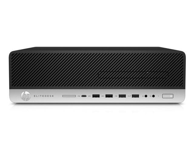 Recertified - HP EliteDesk 800 G4 Small Form Desktop Intel Six Core 8th Gen i5 8500 30Ghz 8GB DDR4 RAM 512GB SSD Hard Drive USB Type C