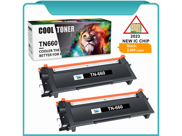 MYTONER TN660 TN630 Compatible Toner Cartridge Replacement for Brother
