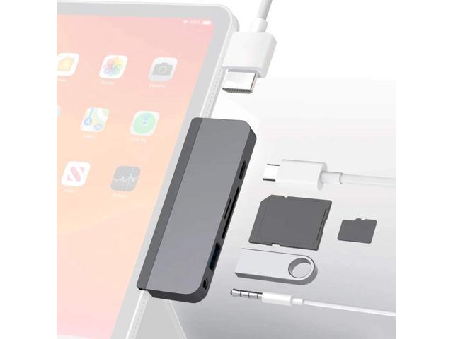 USB C Hub for iPad Pro iPad Pro 2018 Docking Station Stouchi 6 in 1 iPad Pro Dongle Adapter- USB 31 (5Gb/s)USB 30 4K HDMI USB-C Power Delivery