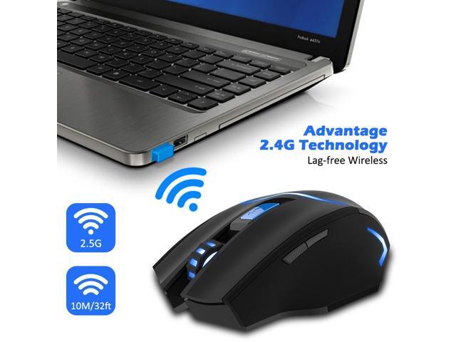 ESTONE F-16 Wireless Mouse USB gaming mouse 2400 DPI wireless mouse gamer mice Adjustable Backlight gaming Mouse For Laptop Desktop PC