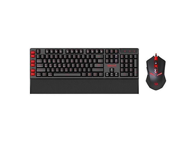 Redragon S102 YAKSA USB Programmable Gaming Keyboard 7 Color Backlight NEMEANLION USB Gaming Mouse Keyboard Set