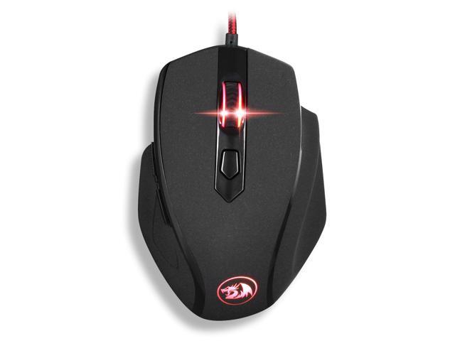 Redragon M709 TIGER 10000 DPI Programmable Wired Computer Gaming Mouse with 7 Buttons for Notebook PC Laptop Computer MacBook
