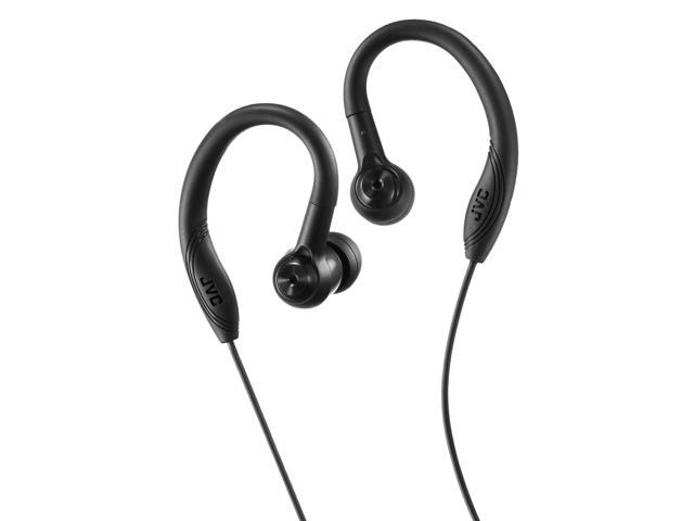 JVC(R) HAEC10B Entry-Level Fitness Headphones