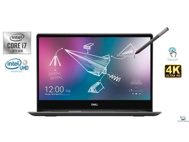 Dell Inspiron 7391 133' UHD (3840 x 2160) Touchscreen Notebook10th Generation Intel Core i7-10510U16GB DDR4 RAM512GB SSD Intel UHD