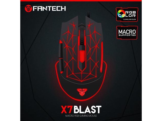 X7 4800DPI USB Wired 6D Optical Gaming Mouse Mice LED Backlight For PC Laptop
