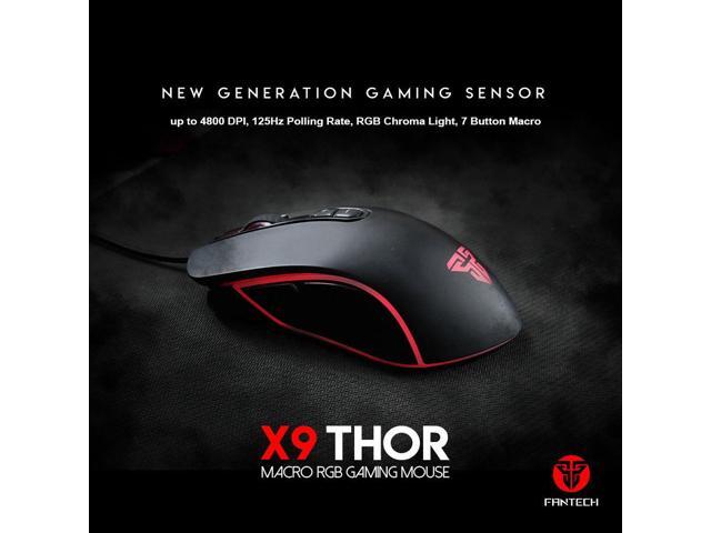 X9 4800DPI USB Wired 6D Optical Gaming Mouse Mice LED Backlight For PC Laptop