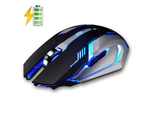 24GHz Wireless X7 2ND Rechargeable Silent USB Optical Ergonomic Gaming Mouse