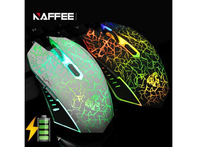 2016 24GHz Rechargeable Cordless 2400DPI Ergonomic Usb Optical PC Gaming Mouse