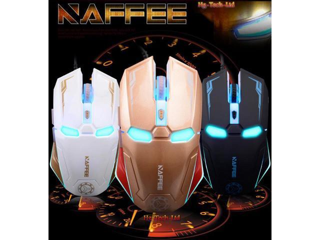 NAFFEE G5S 8D 2400 DPI 6 Buttons Ergonomic Usb Optical Gaming Mouse 3 Colors