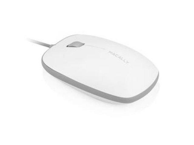 MACALLY BUMPERMOUSE / USB Wired Optical Mouse