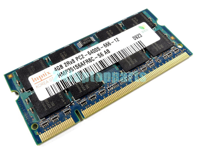 Barrettes Mémoire RAM Hynix 4GB PC2-6400 DDR2 - Lot De 4 Modules (16 Go Total) - Occasion