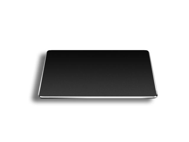 Aluminum Alloy Double-sided Non-slip Mat Desk Mouse Pad Size: M(Black)
